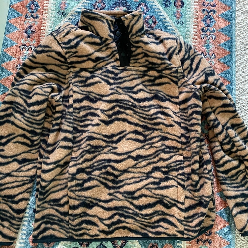 Tiger Print Fleece